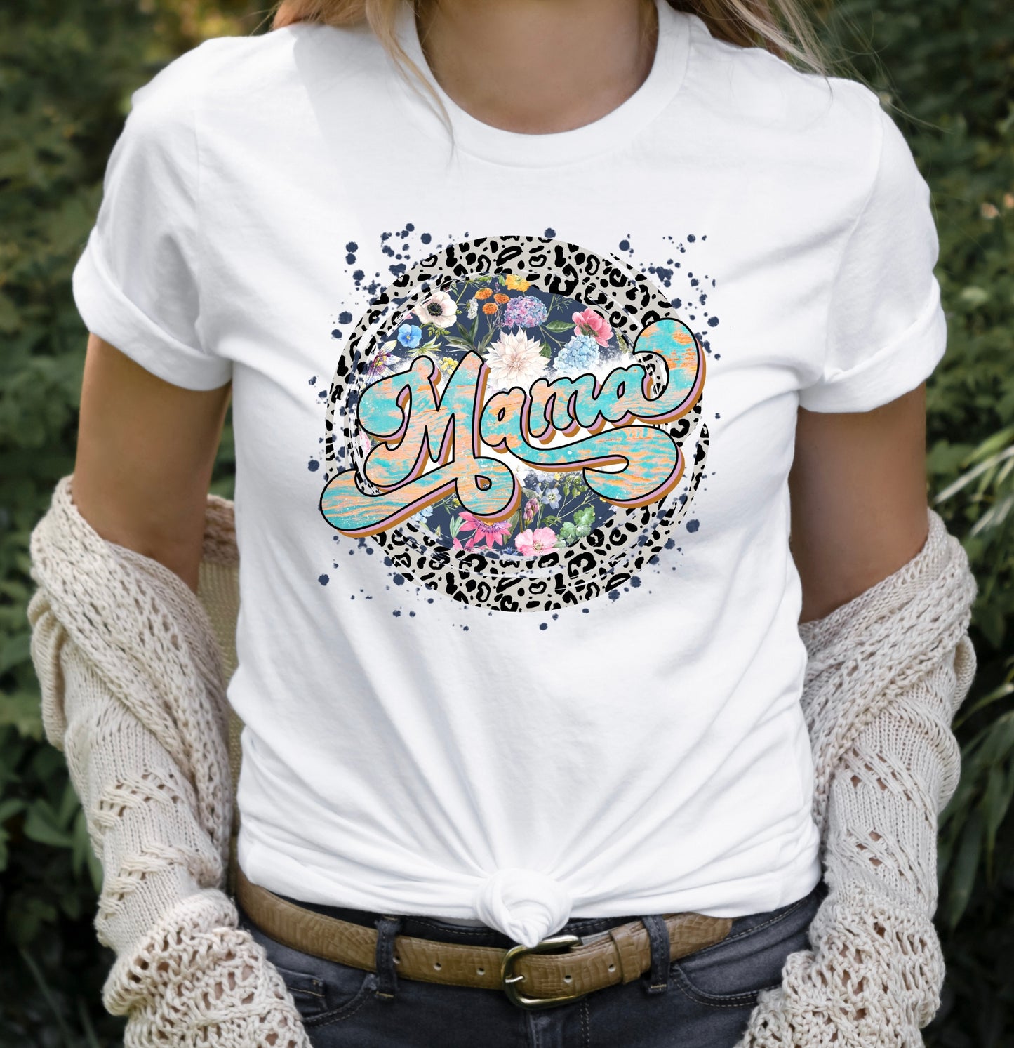 Mama Floral Tee