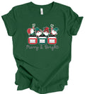 „Merry & Bright Gnomes“ T-Shirt (available in 3 colors)