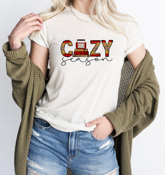 „Cozy Season“ Tee (oatmeal color)