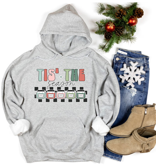 „Tis‘ the Season“ Hoodie (heather gray)