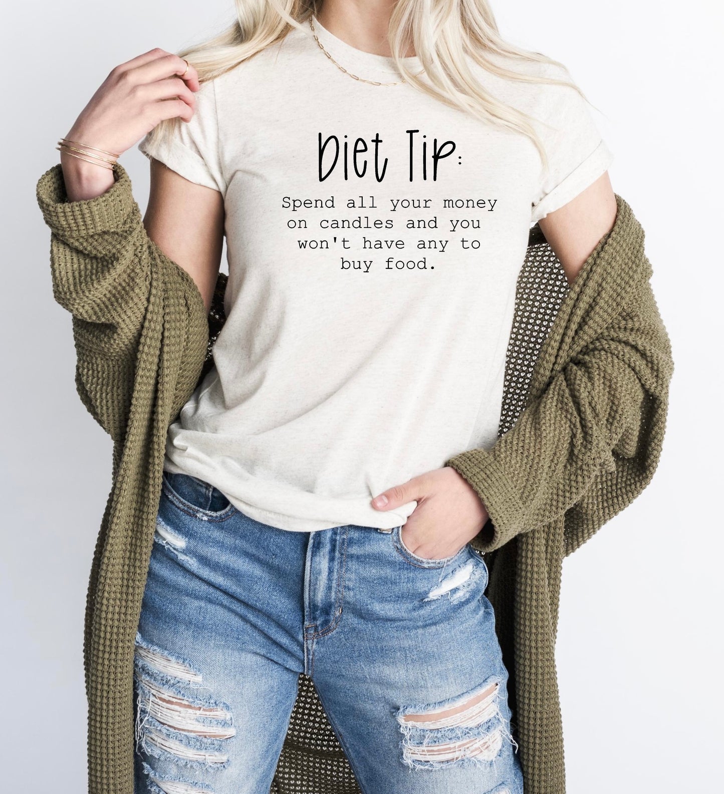 “Diet Tip” - CONVERSATION STARTER TEE