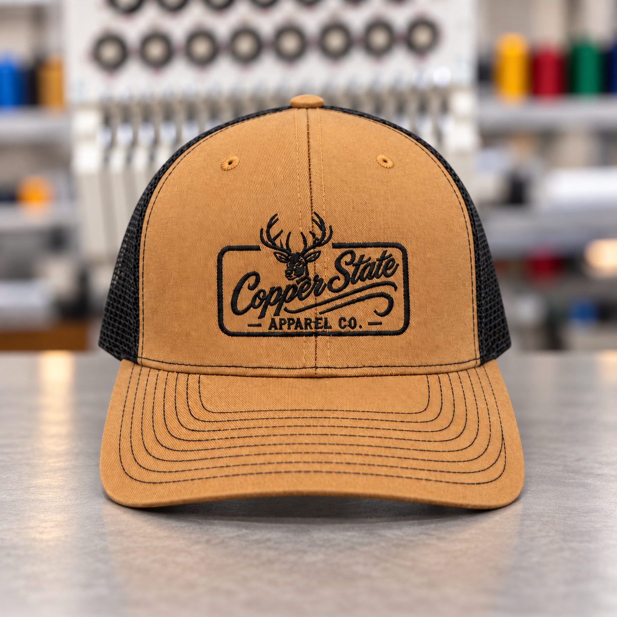 Copper State Deer Trucker Hat