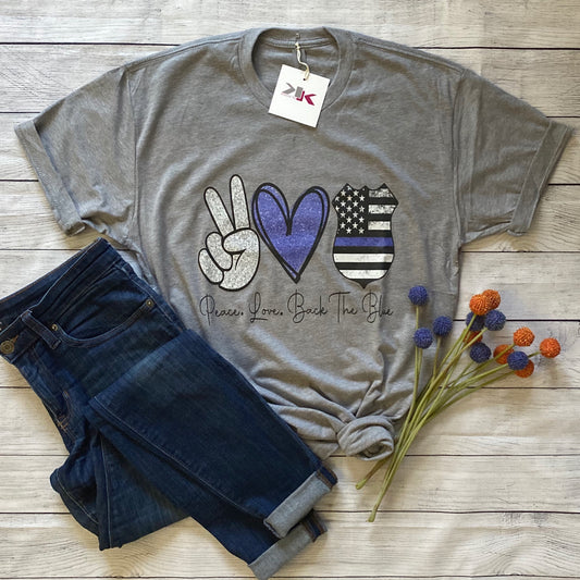 PEACE•💙•BACK THE BLUE
